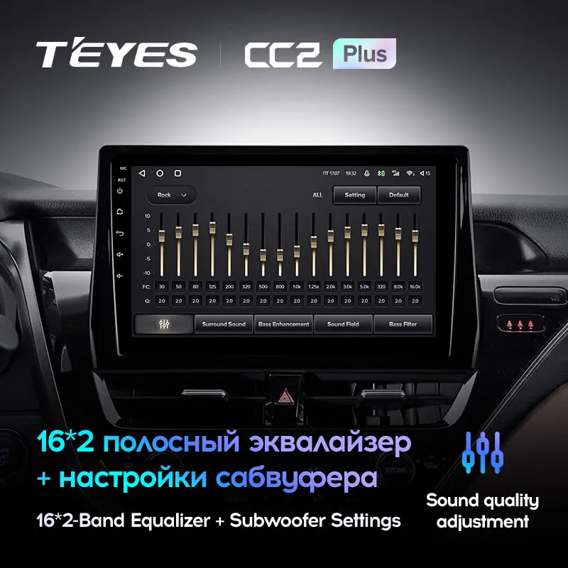 TEYES CC2L CC2 Plus Для Toyota Camry VIII 8 XV70 2020 - 2021 Автомобильный радио мультимедийный видеоплеер с навигацией GPS Android No 2din 2 din dvd on.