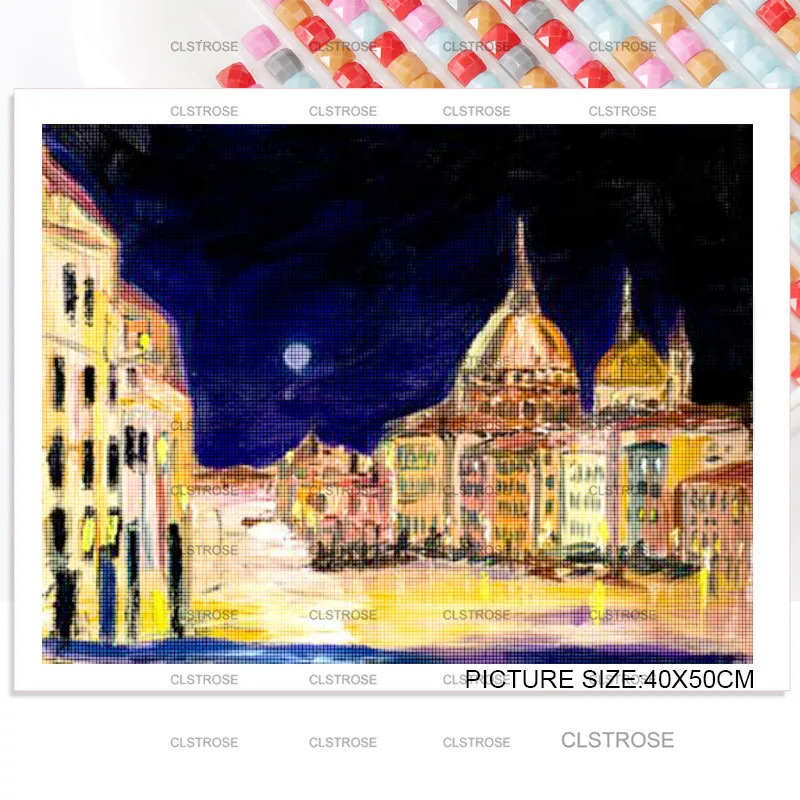 

Diy Oil Painting Landscape Diamond Painting Home Decoration Square Round Diamond Modern Home Living Room Decoration