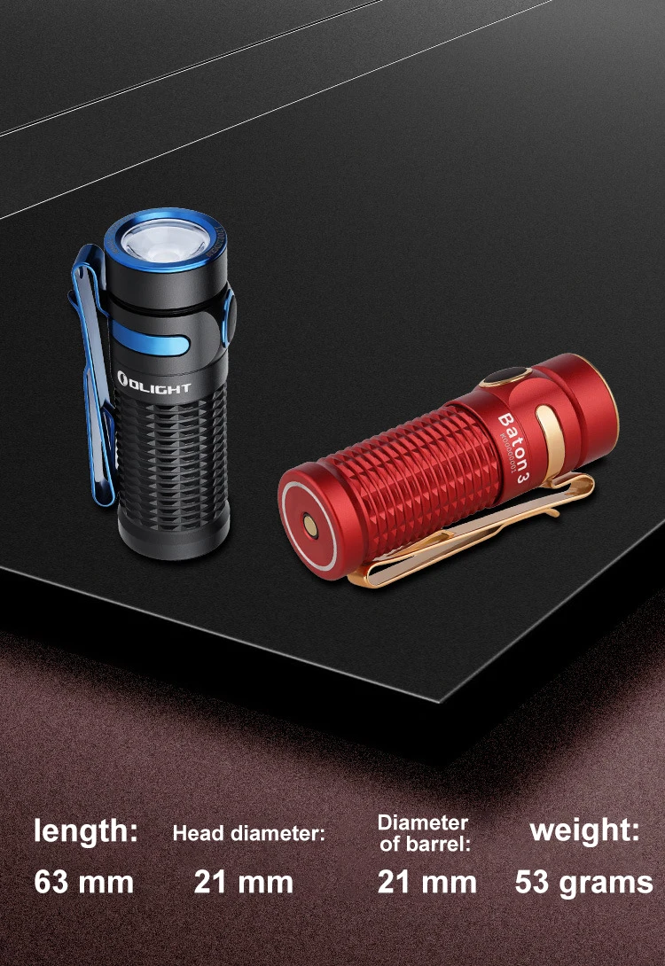 Светодиодная вспышка Baton3 Premium Edition 1200 люмен с портативным беспроводным зарядным