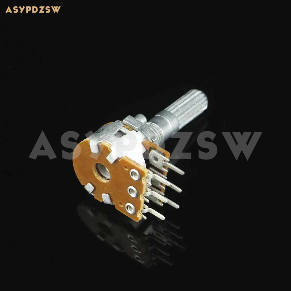 6 PIN Оригинальные ALPS Тип 16 ручка переключения передач объем потенциометра RK16 50KAX2