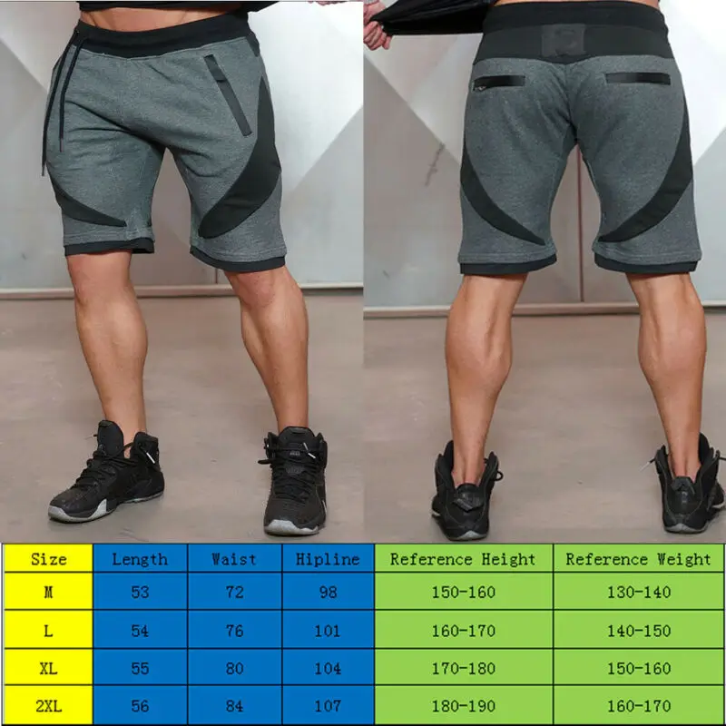 

Men's Casual Short Pants Gym Fitness jogging Running Sports Training Wear Shorts AU STOCK