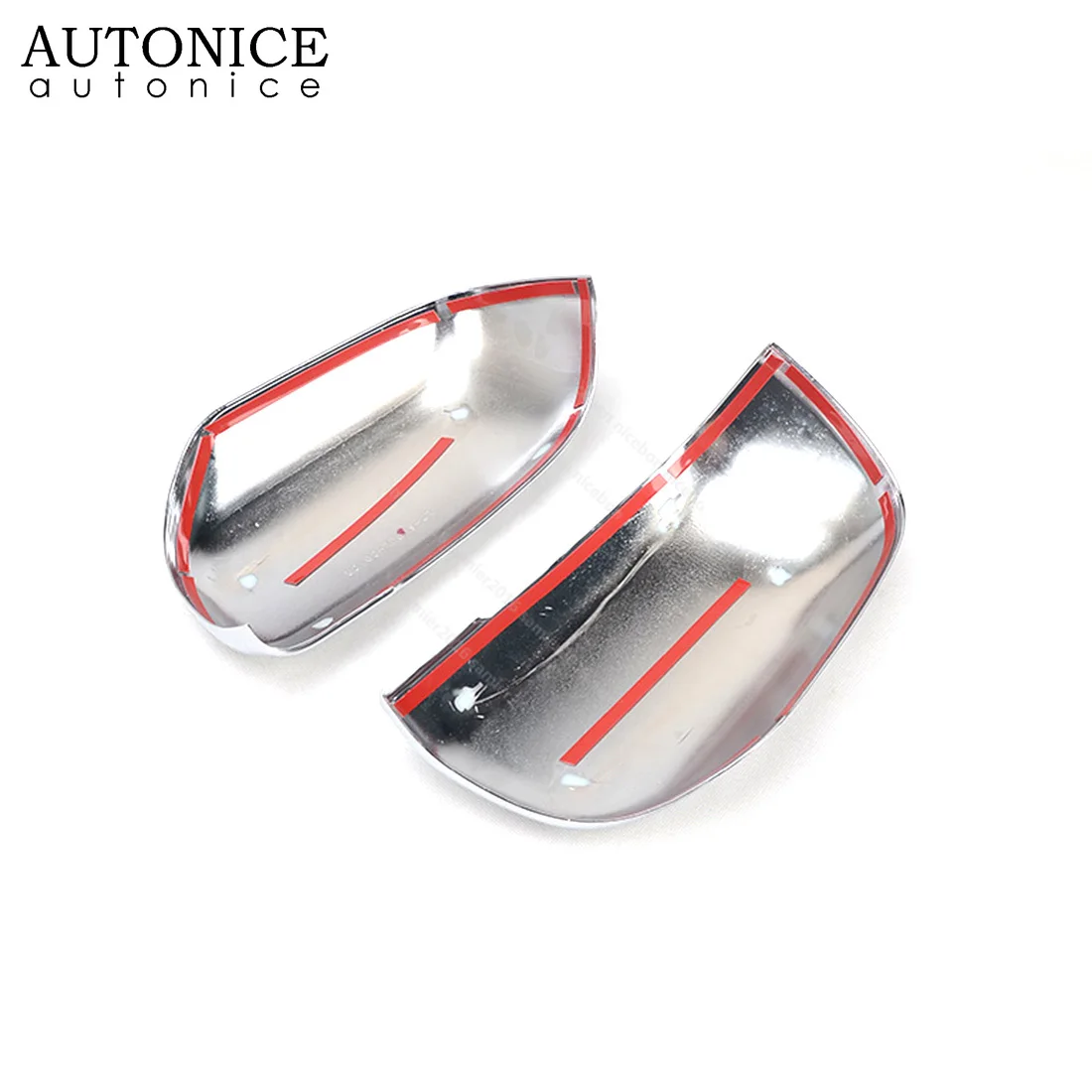 2 шт. хромированная накладка на боковое зеркало заднего вида для Mitsubishi Pajero V93/V97 2007