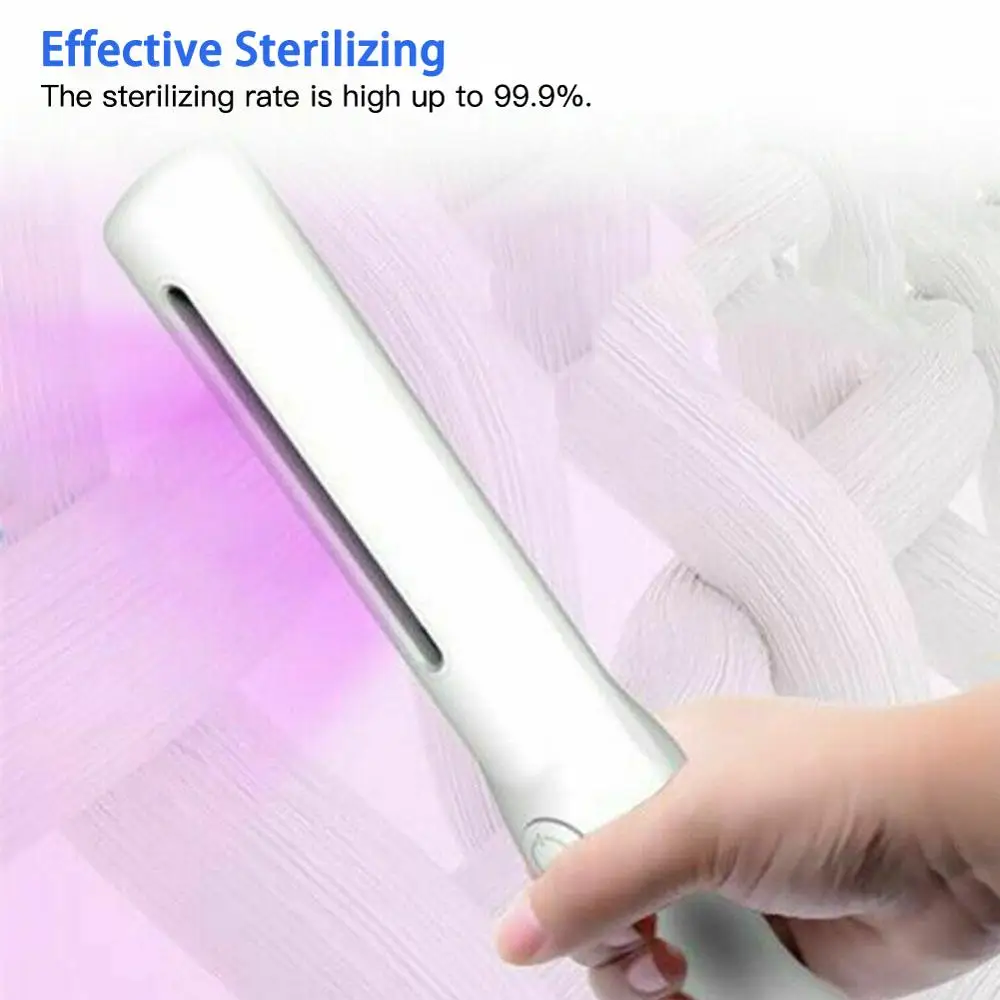 Складная портативная УФ лампа для дезинфекции 3 Вт|Сверкающие товары вечеринки| |