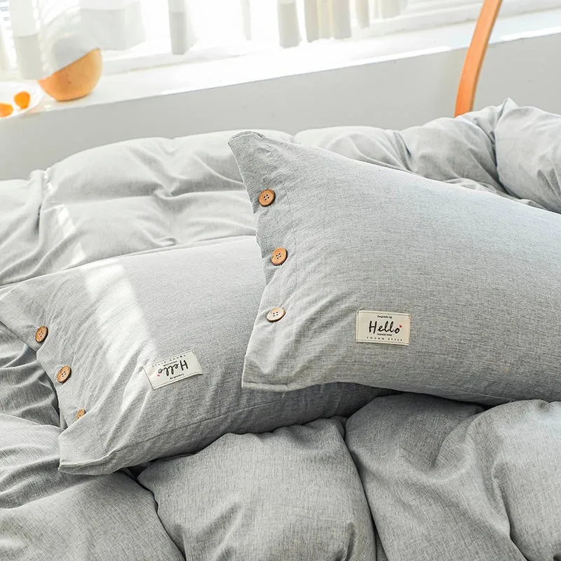 Комплект постельного белья из 100% хлопка ультрамягкое и дышащее постельное белье