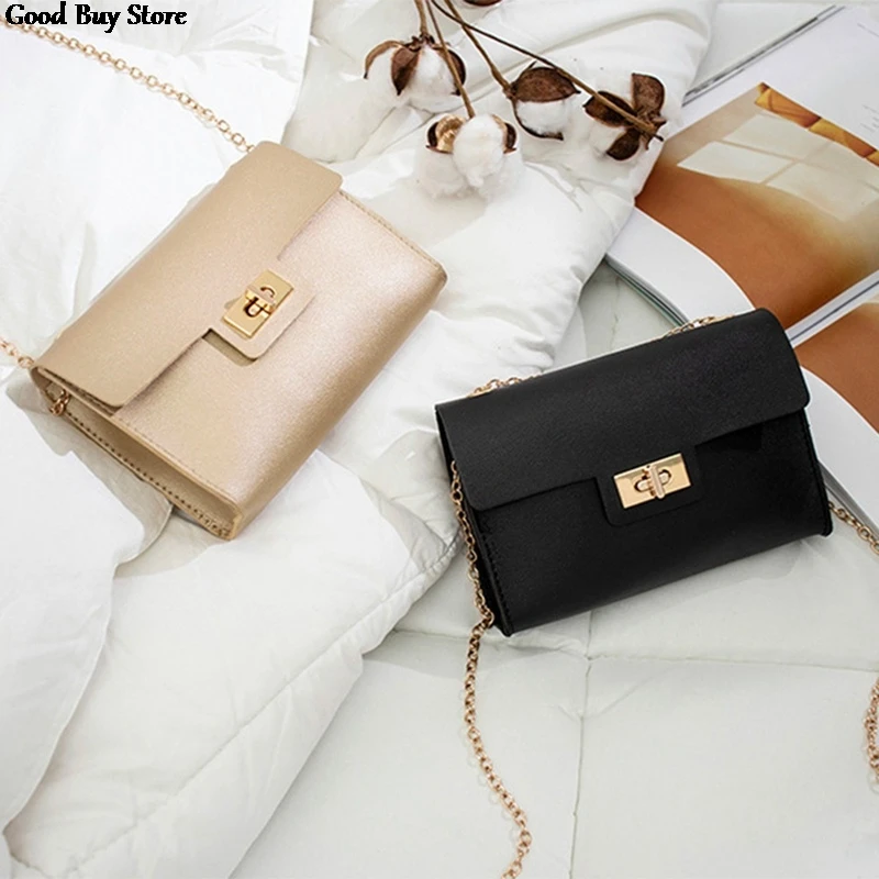 

Women Fashion Crossbody Bag Chain Shoulder Purses Korean Version Luxury Handbag Girl Designer Phone Bags Lady Small Flap Elegant