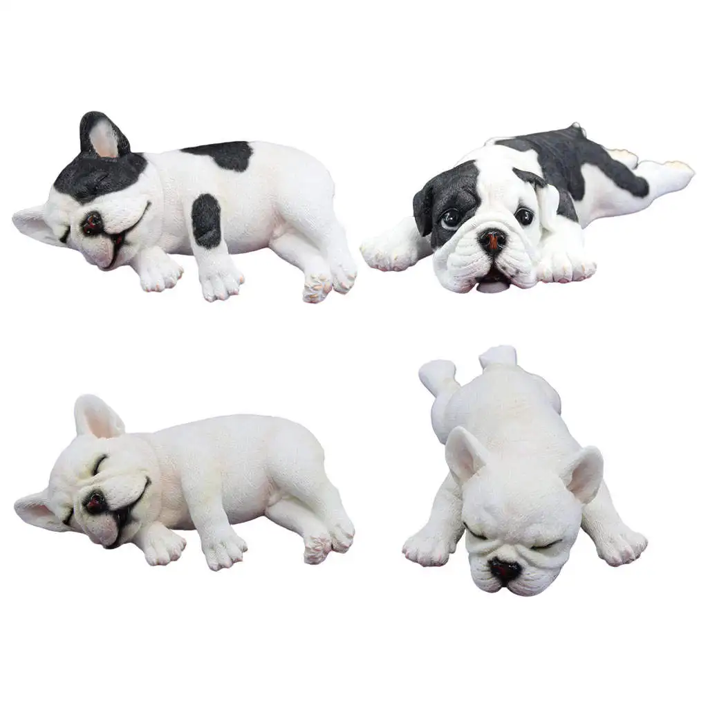 

Simulation Bulldog Figures Dog Model Animal Statue Teaching Prop for Kids Toy Educational Toy Party Favors Collection