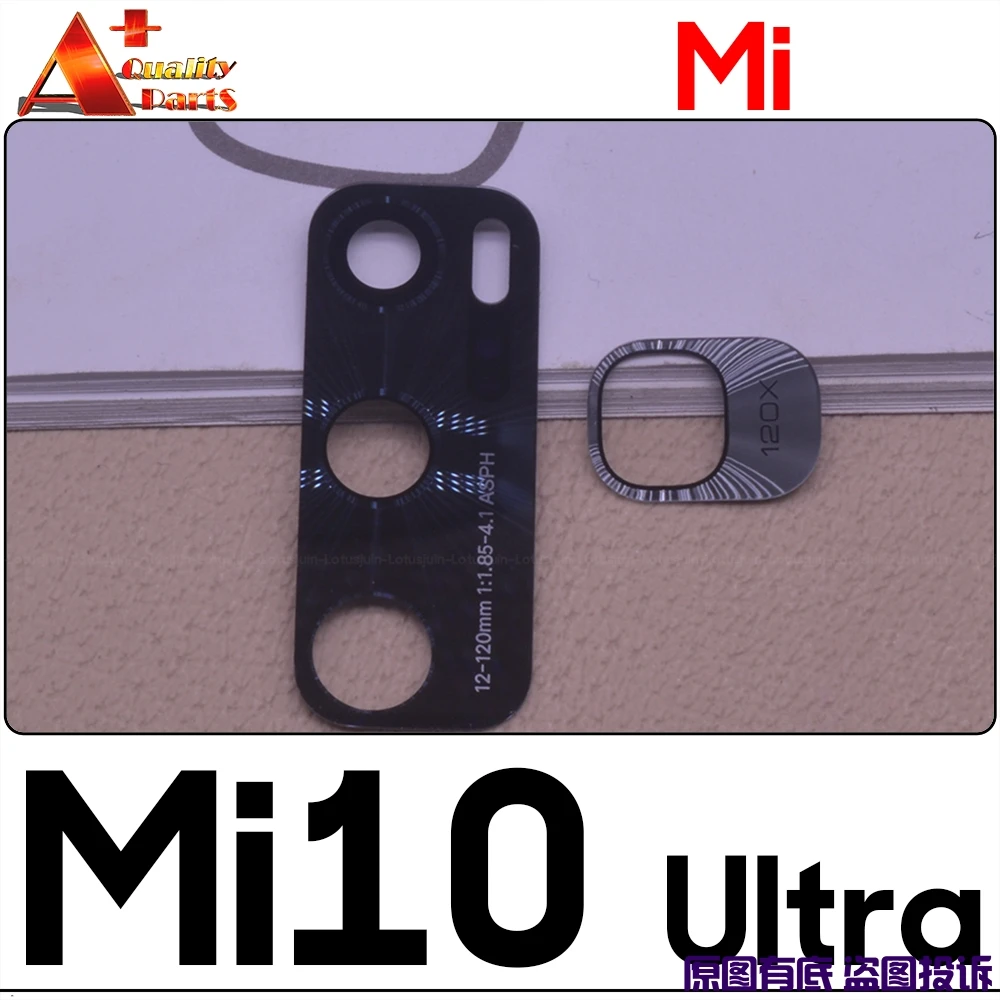 Original Back Rear Camera Lens Glass Cover Replacement For Xiaomi Mi 10 10S 10T Pro Note PRo lite | Мобильные телефоны и