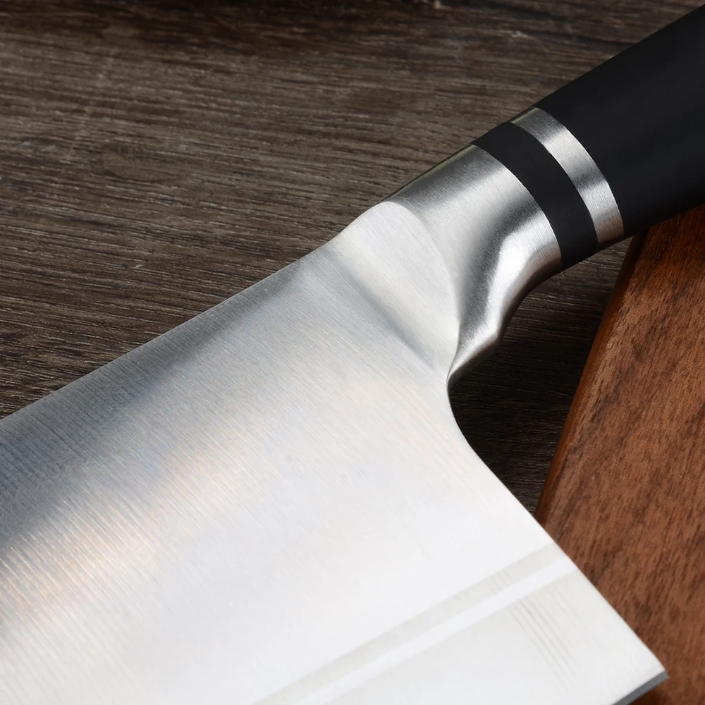 AINZUO Кливер из нержавеющей стали 7 дюймов разделочный нож Высокое качество ABS