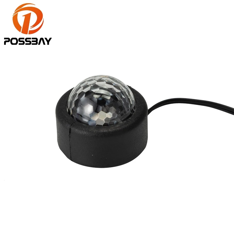 Модифицированные внутренние лампы POSSBAY подсветка для автомобиля ног USB RGB