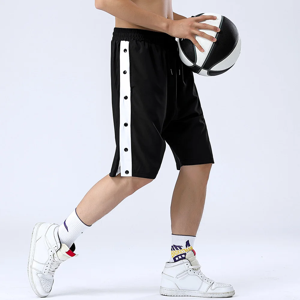 Men's Sports Shorts for Running, Summer 2021, Running, Fitness Shorts, Quick Drying, Gym, Training Sports Side-Breasted Shorts