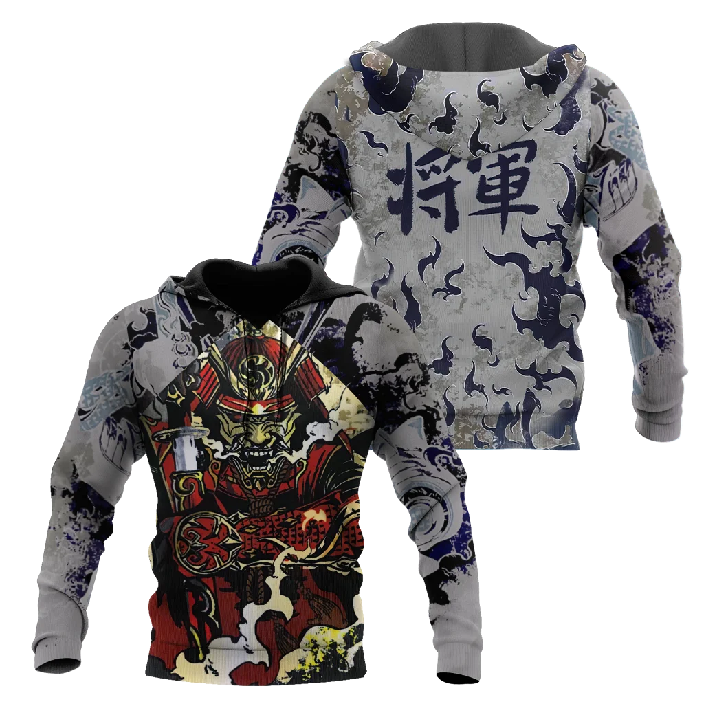 

Oni Mask White Tattoo Samurai 3D Print 110-6XL Hoodie Man Women Harajuku Outwear Zipper Pullover Sweatshirt Casual Unisex38