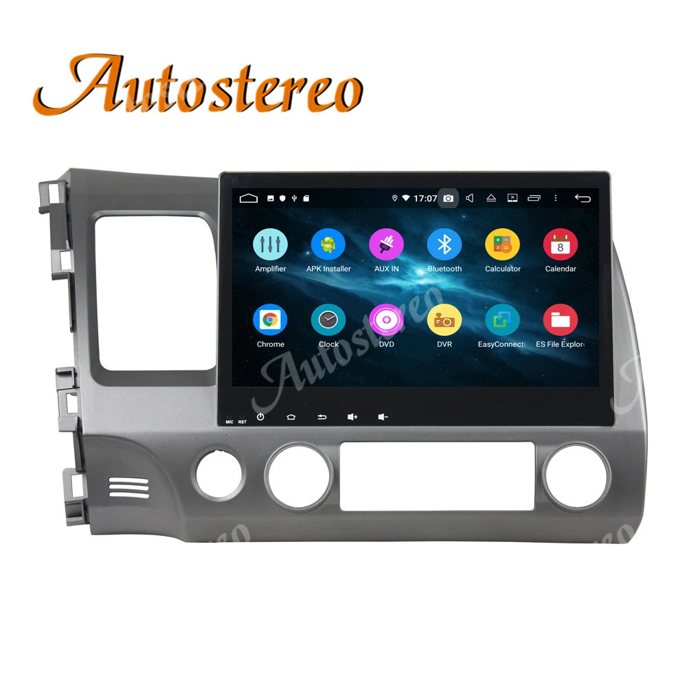 8 Core Android10 Car No DVD Player GPS Navigation For Honda Civic 2006-2011 Multimedia Auto Radio Headunit RHD Dashboard | Автомобили и