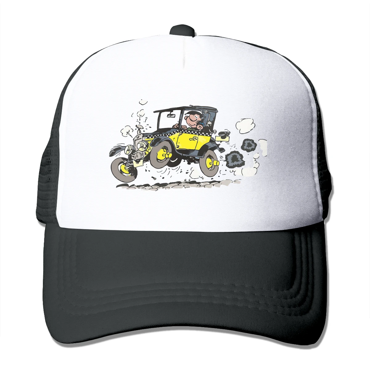 

Бейсболка в автомобиле Gaston Lagaffe Marsupilami, кепка Из Сетчатой Ткани в стиле бельгийских комиксов для мужчин и женщин, стильные головные уборы, Ре...