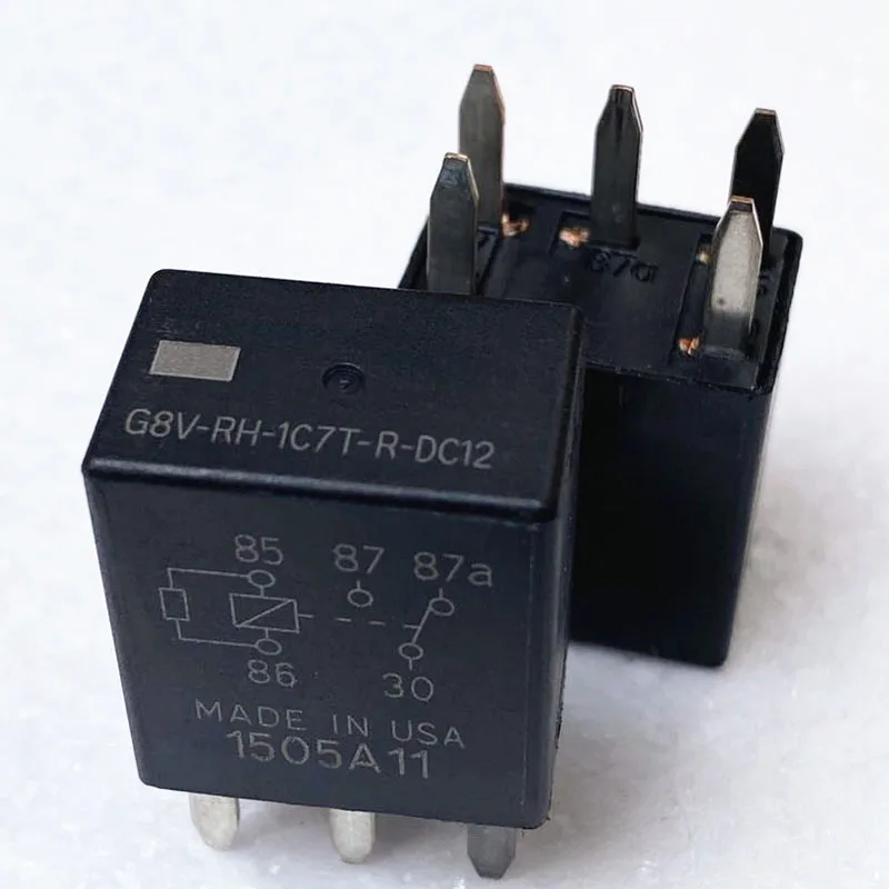 

12V Relay G8V-RH-1C7T-R-DC12 G8VRH1C7TRDC12 Automotive Relay SPDT 35A 12VDC 5Pins