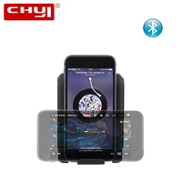 chyi bluetooth speaker with wireless charger for mobile phone portable mini phone stand holder soundbar for huawei mate 20x