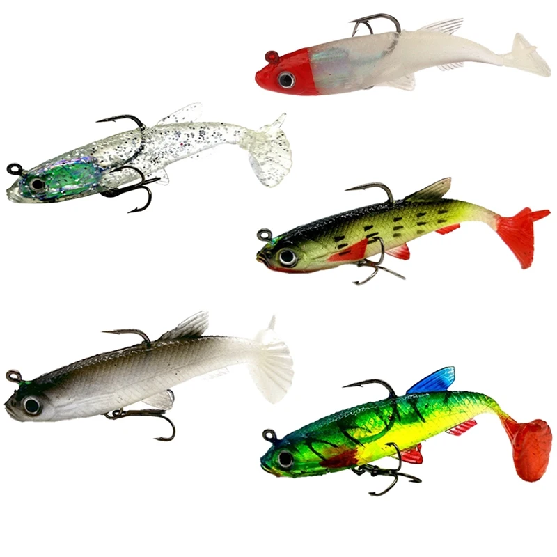 

Fishing Lure 80mm 14g 3D Eyes Artificial Bait Tackle wobbler Artificial Plastic Hard Bait Winter Fishing Hard Baits Tackle Pesca