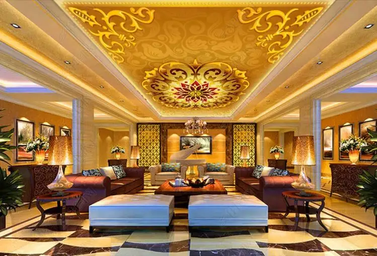 Объемные Настенные обои любого размера на заказ в европейском стиле роскошные