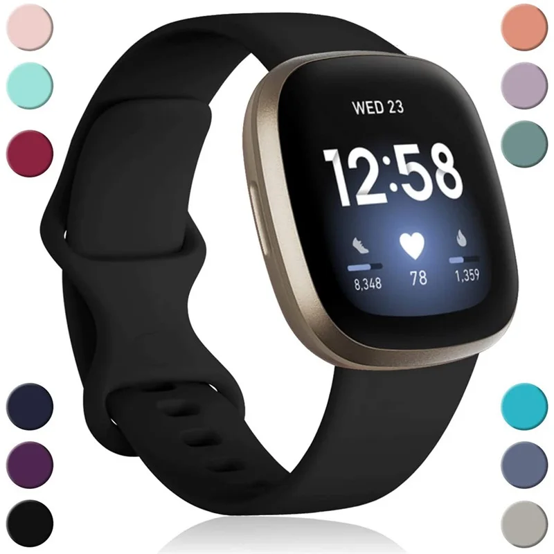 

Strap For Fitbit Versa 3 Luxury Bracelet Strap For Fitbit Sense Classic Fashion Strap Wristbands Accessory Wristbands Accessory