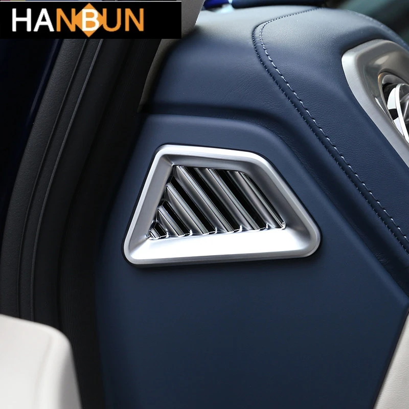 

Car Styling Dashboard Both Side Air Outlet Frame Decorative Sticker For Mercedes Benz G Class G63 2019 2020 Interior Accessories