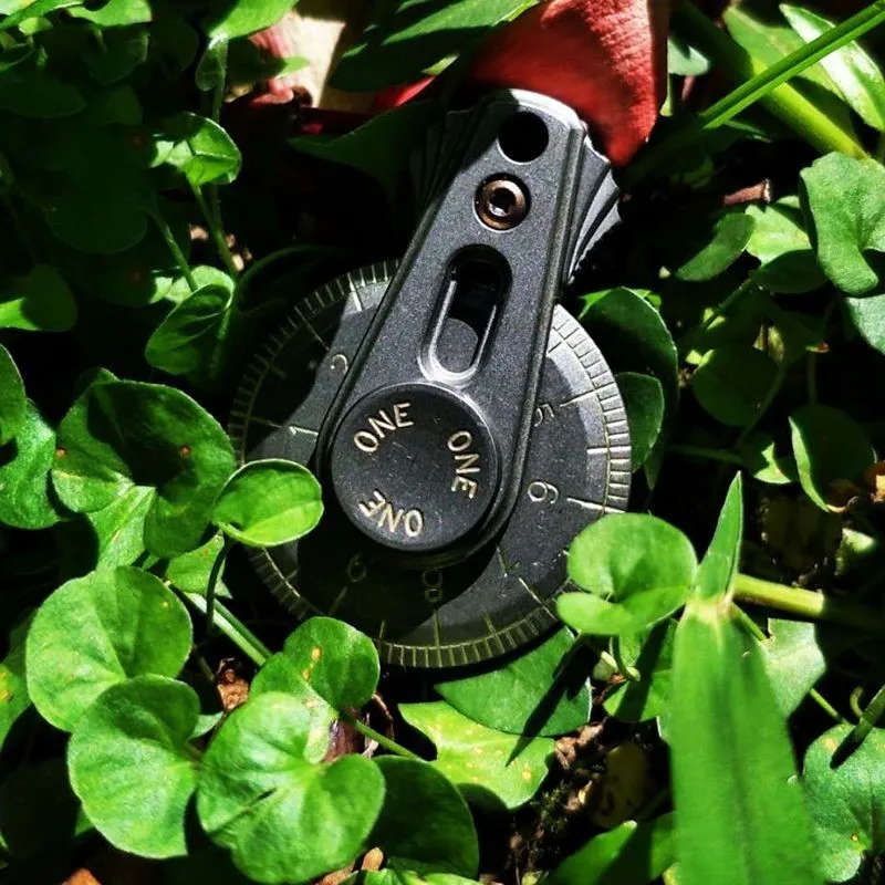 Рулонная цепочка для ключей из титанового сплава Круглый дальномер EDC