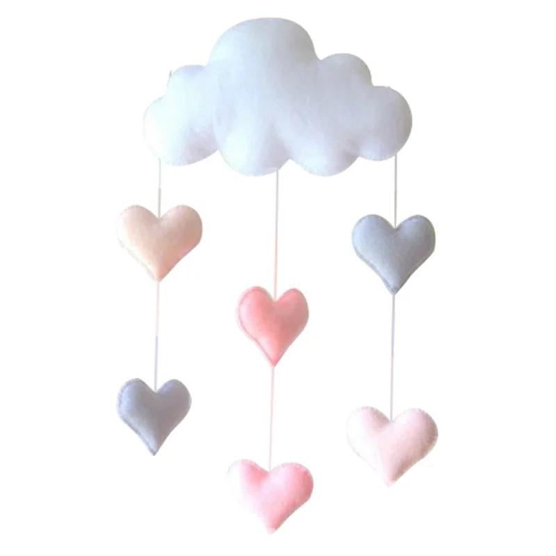 

Красивая палатка в форме облака, Настенный декор, игрушки, украшение для детской комнаты, реквизит для фото (любящее сердце)