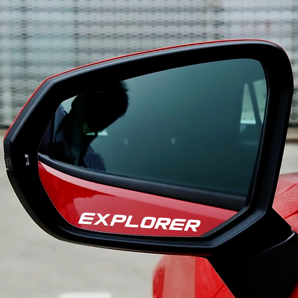 Автомобильная наклейка на дверную ручку зеркальная отделка для Ford Fiesta Mondeo ST Fusion