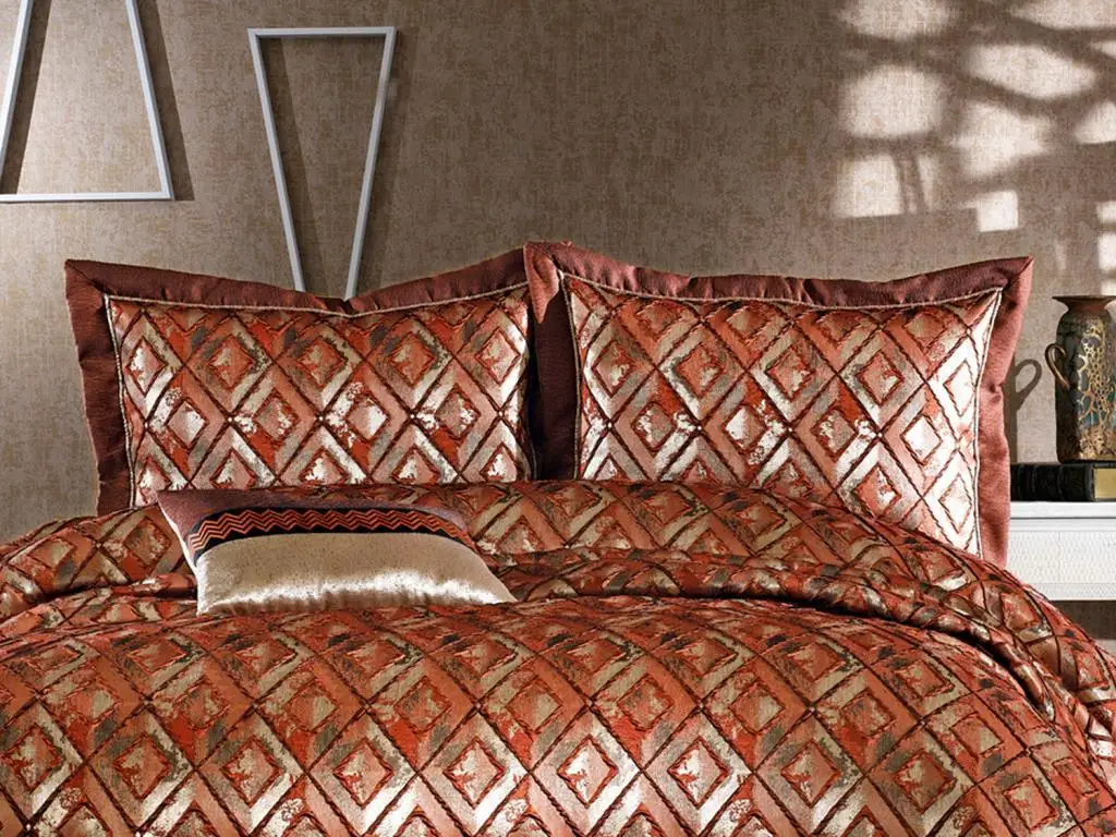 

Siesta Double Bed Cover Set Cinnamon