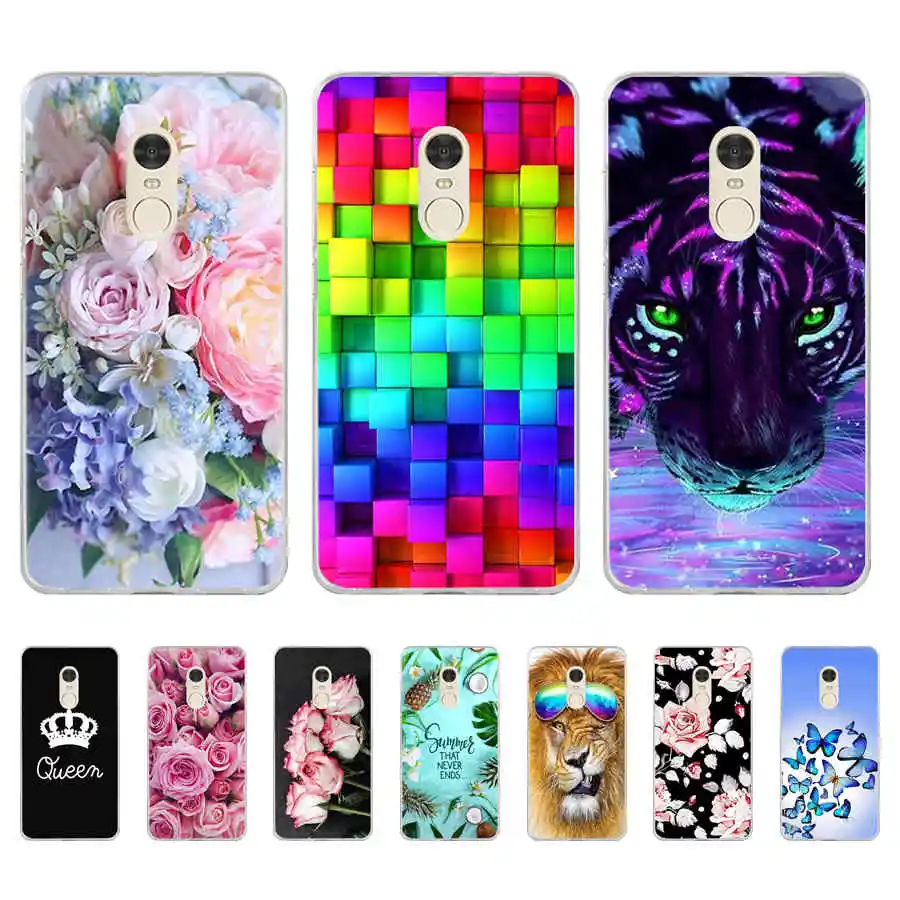 Чехол для Xiaomi Redmi Note 4 note pro из мягкого силикона с откидной крышкой телефона 4X 4x