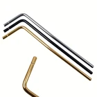 Плечо для электрогитары с прямой вставкой, 2 шт., тремоло, вставка Whammy Bar, диаметр 5,2 мм, черный, золотой, хром