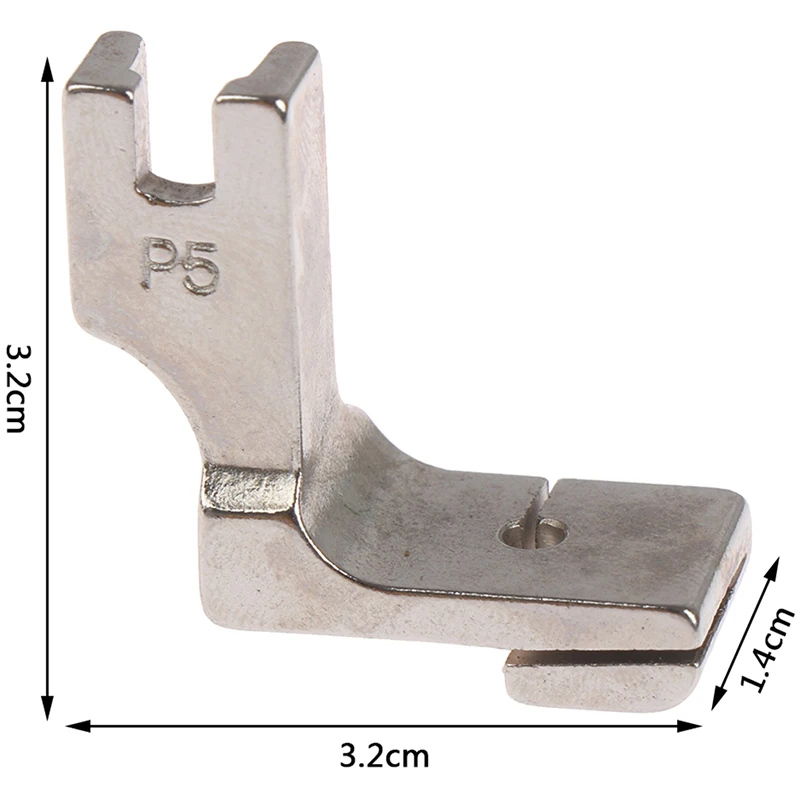 

1PC Industrial Sewing Machine Presser Foot Wrinkled Pleated Shirring Pleating Foot 3.2cm x 1.4cm x 3.2cm