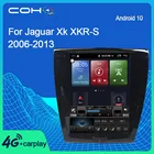 COHO для Jaguar Xk XKR-S 2006-2013 12,1 дюймов Автомобильный мультимедийный DVD Радио стерео плеер GPS-навигация головное устройство