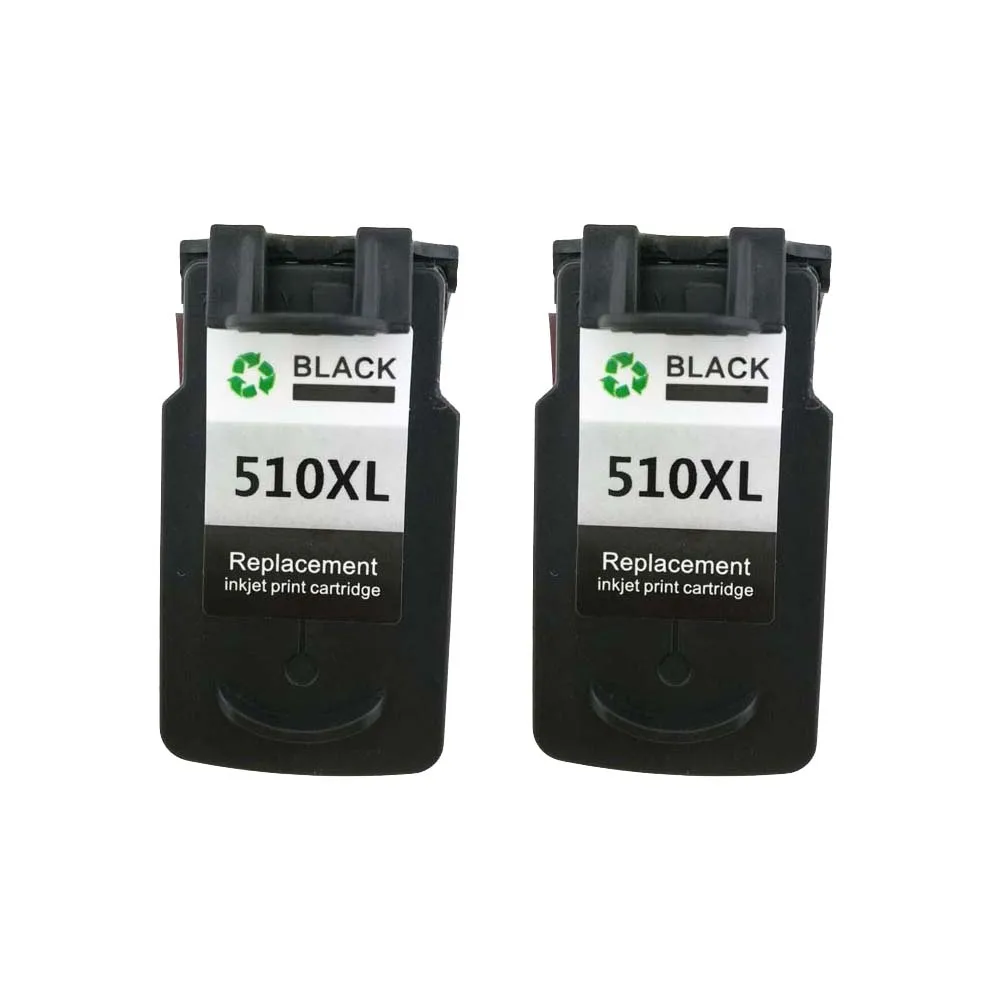 YLC PG510XL CL511XL совместимый canon PG510 CL511 чернильный картридж для принтера canon PIXMA IP2700 MP230 MP240 MP250 MP260 MP270 MP280 принтер - Цвет: 2 x PG510XL
