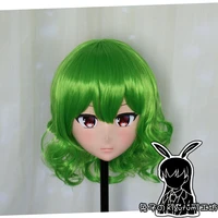 rb671quality handmade femalegirl resin japanese anime cartoon character cosplay kazami yuka kigurumi mask
