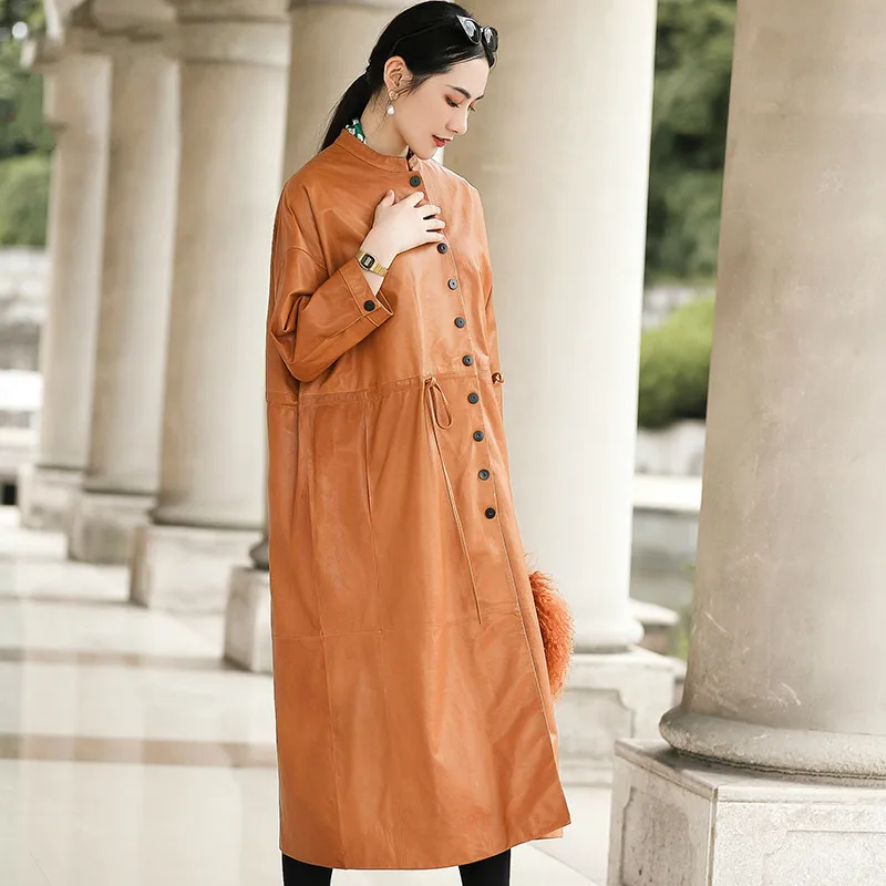 Осенне зимняя женская куртка из натуральной кожи 2020 уличная одежда пальто овчины