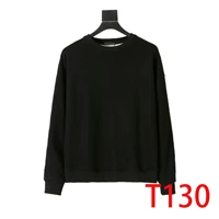 t130 classic high street style cross sweater back cut letter three dimensional fashion fresh personality punk simple style