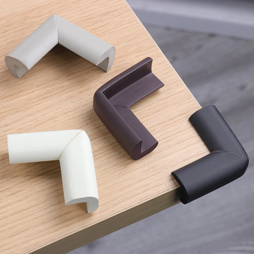 Esquina de protecci&oacute;n para ni&ntilde;os, Protector suave de seguridad para bordes de mesa, escritorio, 8 unids/lote-0