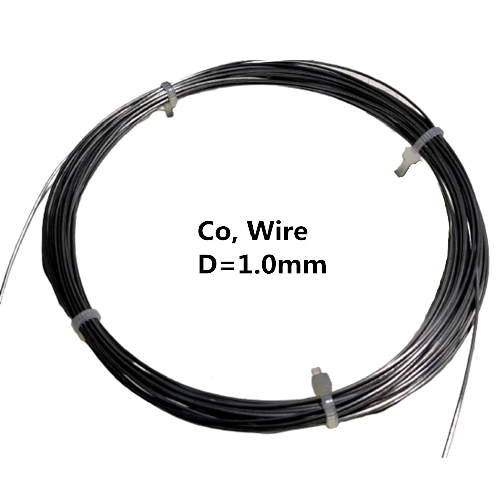

Co Metal Wire Diameter 1mm 9995 Pure Cobalt Research Experiment Hobby