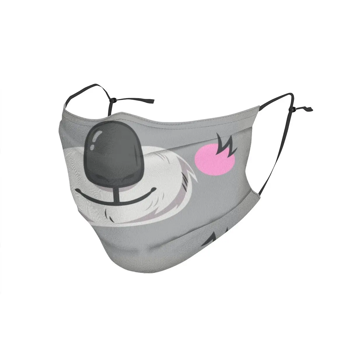 Многоразовая маска для лица Koala Smile взрослых респиратор с милым мультяшным