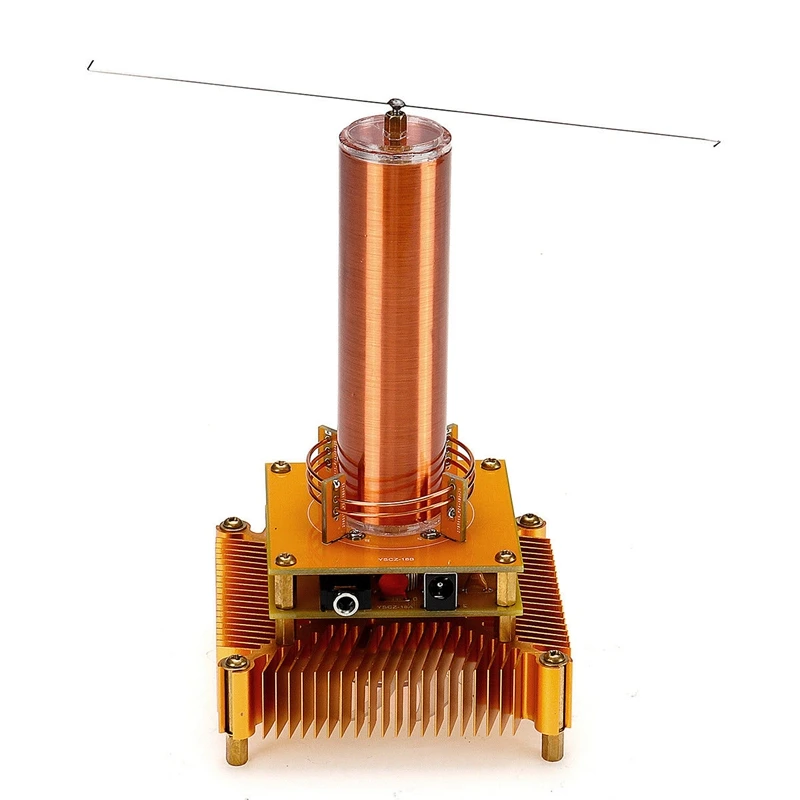 

Pre-sale Music Tesla Coil Plasma Speaker Wireless Transmission sound Solid + Power Gold