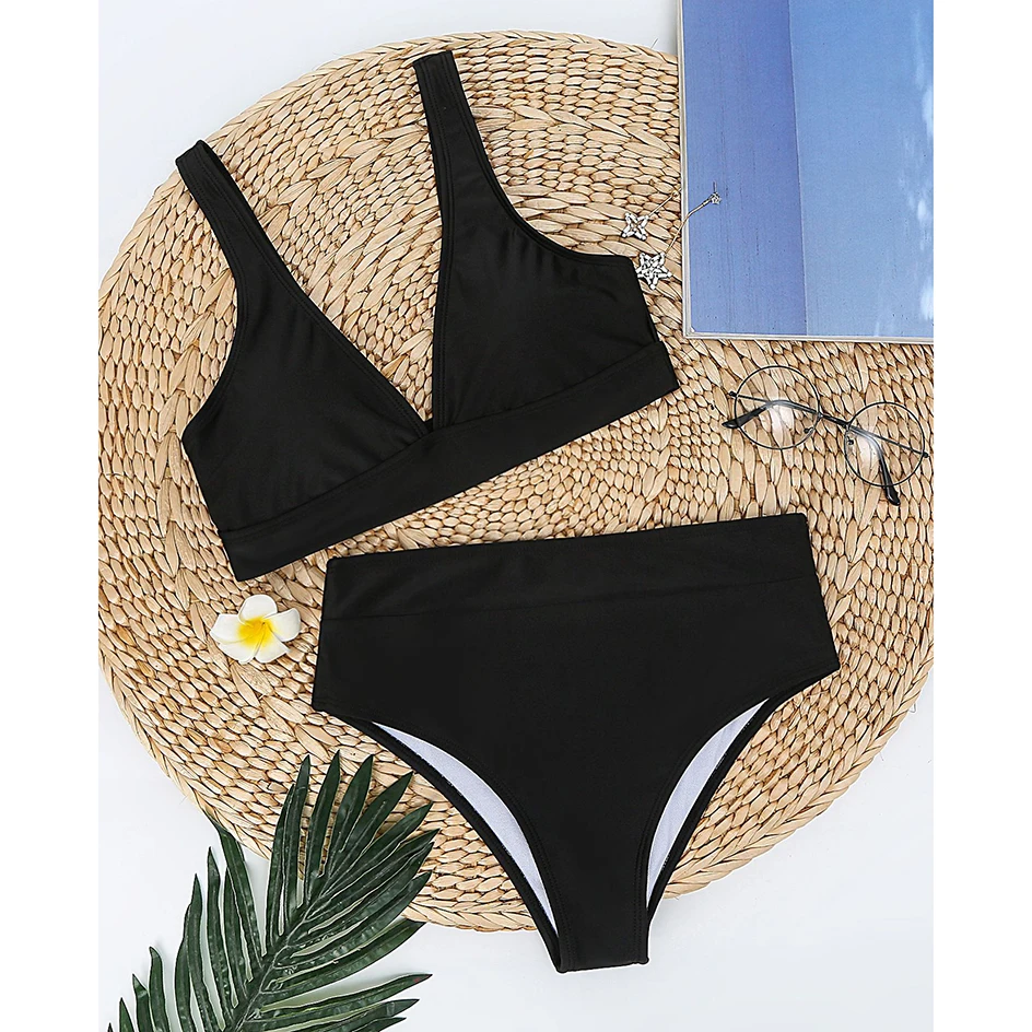 

Sexy High Waist Bikinis 2020 Swimwear Women Swimsuit High Leg Bikini Set Swimming Suit for Women Swimsuits maillot de bain femme