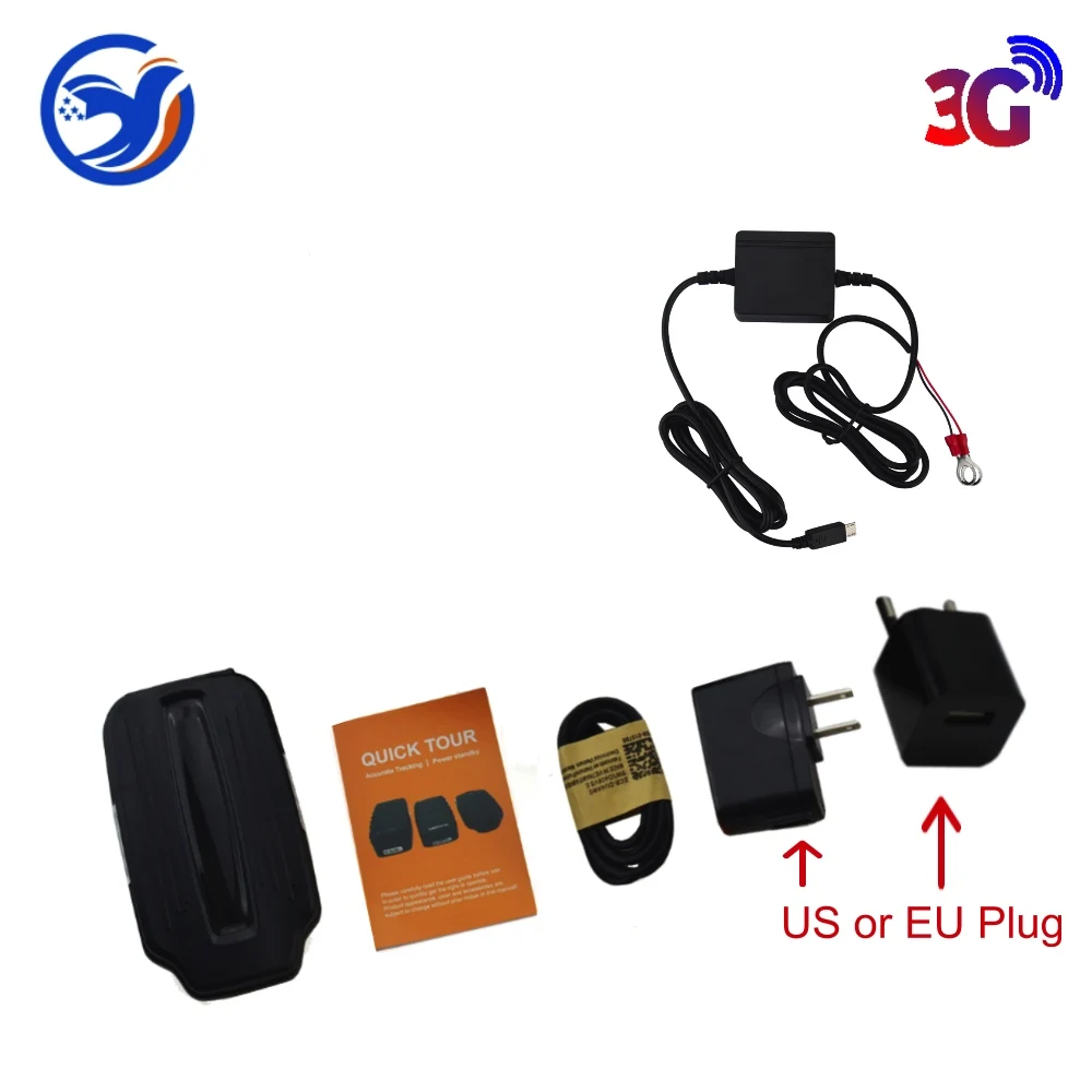 3G No Box Has Charge 70 дней в режиме ожидания gps трекер 3g 6000mAh большой аккумулятор долгий режим ожидания 2G 3g LK209A gps LBS GPRS WCDMA устройство слежения для автомобиля - Цвет: 3G No Box Has Charge