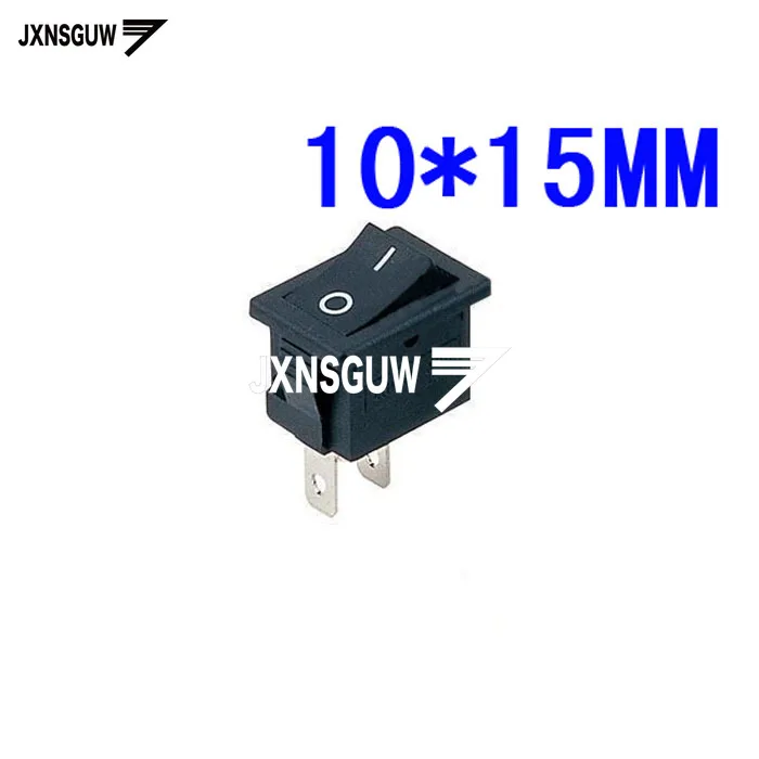 

10PCS NEW Original 10*15MM rocker switch 10X15MM KCD11-101 new environmental protection copper foot