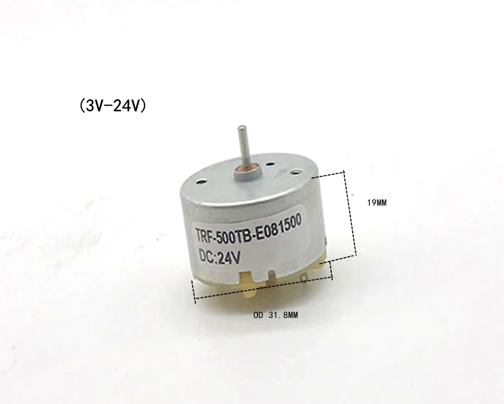 (Суррогат) RF 500TB 12560 14415 18280 3 в 5 6 12 В 24 используется для сигнальной лампы и т. д. мотор
