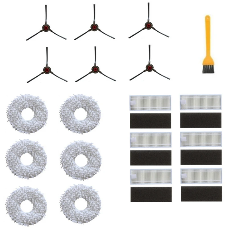 

Replacement Parts for Ecovacs DEEBOT N9+ Cleaning Robot Side Brush HEPA Filter Mop Cloth