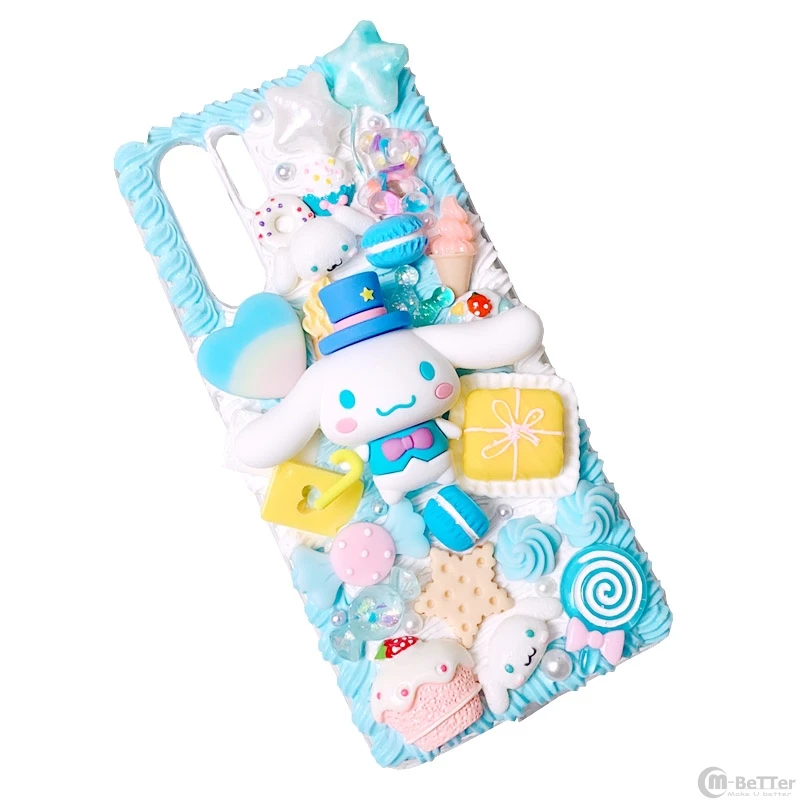 Чехол для Samsung S20 Plus DIY Note 8/9/10 + 3D Cinnamoroll чехол телефона Galaxy S6/s7 edge милый крем собак