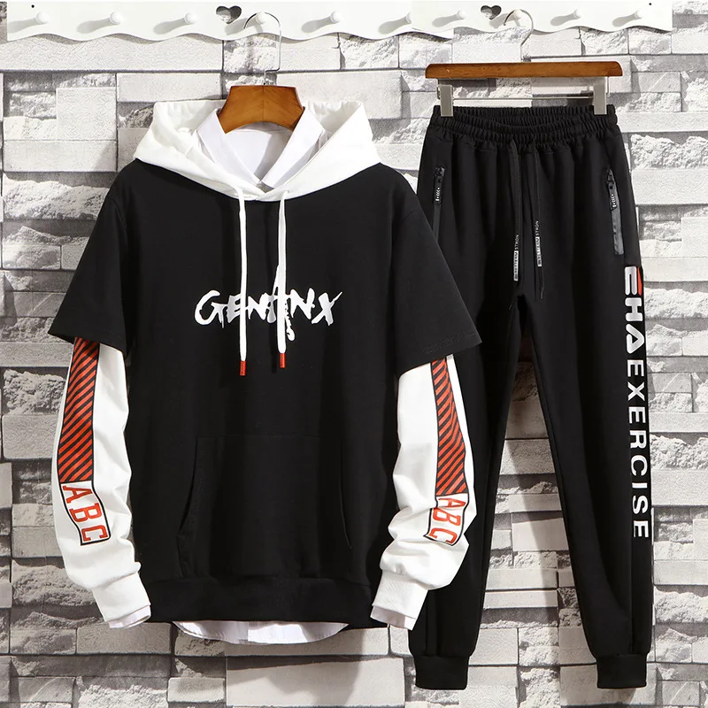 Новинка весна осень 2021 зима искусственная мужская куртка из двух частей