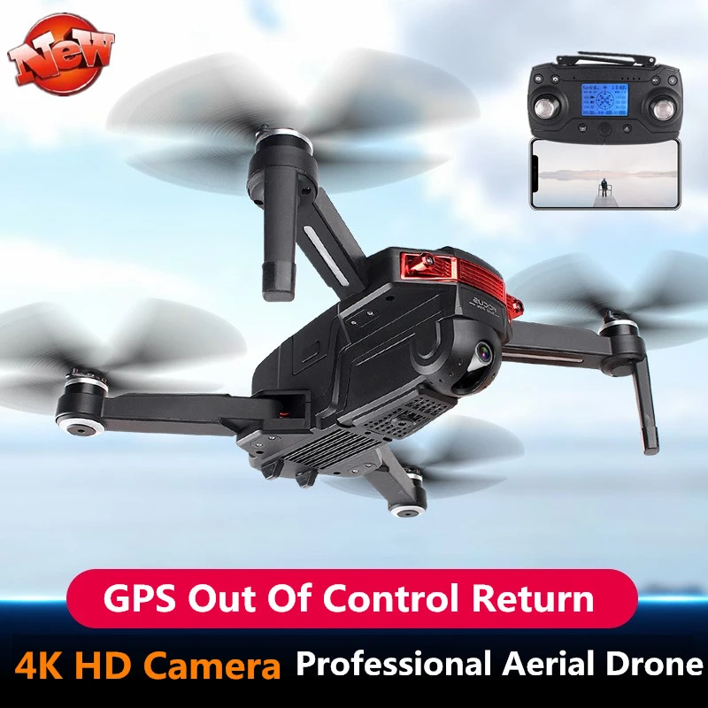 Профессиональный 4K 5G WIFI FPV GPS складной Радиоуправляемый Дрон 500 м 25 минут Follow Me