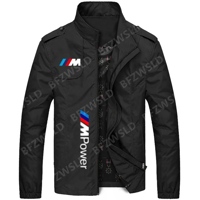

2021 New Jackets for bmw Car Logo Print Man Casual Windbreaker Harajuku Slim Fashion Motorcycle Racing Jacket Coats Tops da