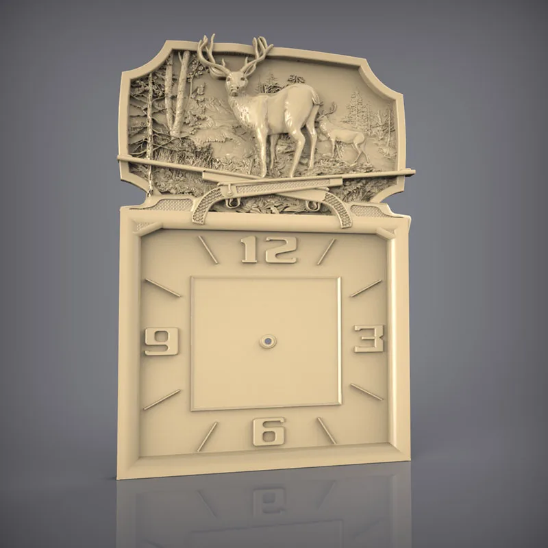 3d STL модель рельеф для роутера с ЧПУ 3D-принтера Artcam Aspire Clock _ 69 | Инструменты