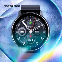 north edge smart wearable wristband waterproof watch bluetooth step reminder exercise sleep heart rate blood oxygen monitoring